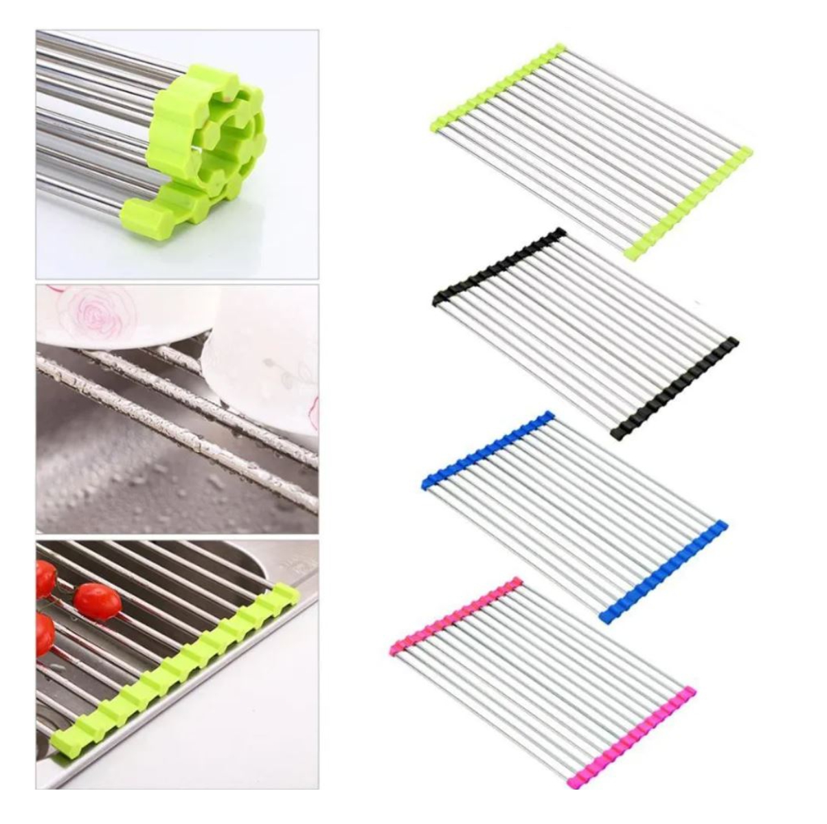 Miniatura 2 de Escurridor De Platos Enrollable Multiuso